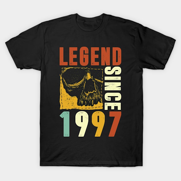 Legend Since 1997 T-Shirt by Cooldruck